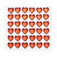 thumbnail image 1 of 144uds Corazón Imitación Diamante 10mm Autoadhesivo Gemas Pegatinas Joyas Pegatinas para San Valentín Maquillaje, Artes y Artesanías, Bricolaje, Joyería Fabricación Rojo, 1 of 7