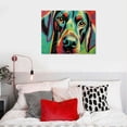 thumbnail image 4 of Nawypu  'Chroma Dogs I' by Carolee Vitaletti, Canvas Wall Art,, 4 of 4