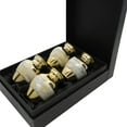 thumbnail image 4 of Trupoint Memorials Mother of Pearl Small Keepsake Urns for Human Ashes - Set of 4 - to Remember Your Loved One Lost - with Box and Velvet Bag, 4 of 7