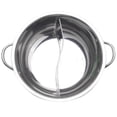 thumbnail image 4 of Unbranded 2pcs 28cm Twin Divided Hot Pot Cookware, Stainless Steel Compatible Soup Stock Pots, 4 of 8