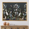 thumbnail image 3 of Designart Chinoiserie With Birds and Peonies IV FLOAT FRAME WALL ART, 3 of 4
