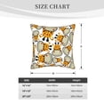 thumbnail image 4 of Kll Giraffes Head Decorative Throw Pillow Covers Velvet Soft For Couch Sofa Bedroom Living Room Outdoor -16"X16", 4 of 8