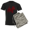 thumbnail image 6 of CafePress - Scottish Terrier Tartan Men's Dark Pajamas - Men's Dark Loose Fit Cotton Pajama Set, 6 of 7