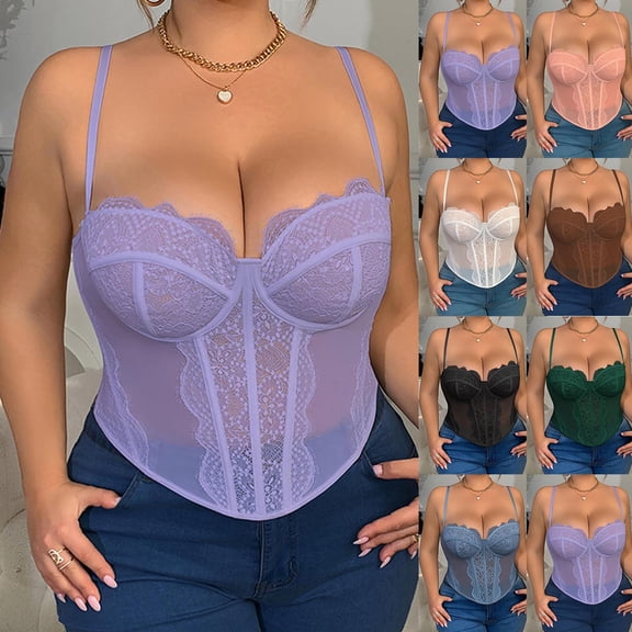 Vetsdori Womens Sleeveless Tank Tops Camisole Plus Size Tshirts Lace Tanks and Camis,Summer Pullover Undershirts Work Tops for Women Outdoor