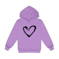 thumbnail image 3 of Jamsmile Toddler Girls Hoodies Casual Graphic Print Hooded Sweatshirt Pullovers Comfortable Lined Soft Child Girls Outerwear, 3 of 3