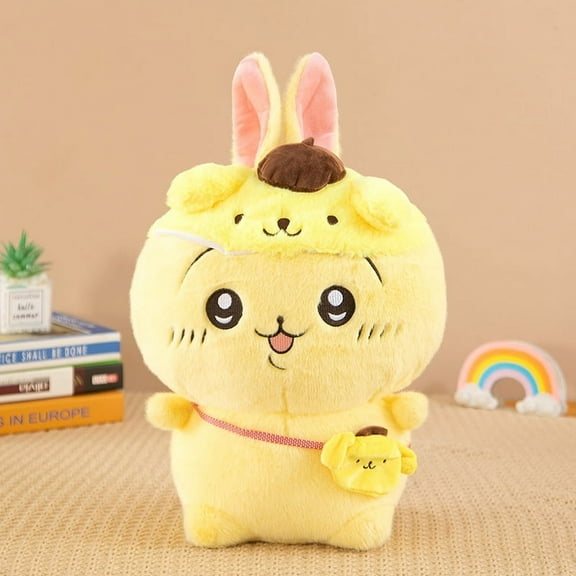 New 35/60cm Kawaii Self Deprecating Bear Chikawas Kuromi Hachiwares Plush Doll Girl Pillow Toy Gift