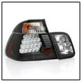 thumbnail image 3 of Spyder BMW E46 3-Series 99-01 4Dr LED Tail Lights - Black Fits select: 2001 BMW 325, 1999-2000 BMW 323, 3 of 9