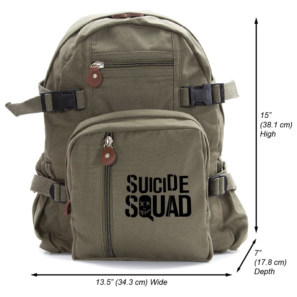 squad canvas backpack