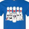 thumbnail image 4 of Inktastic Beat Up Bowling Pins T-Shirt, 4 of 5