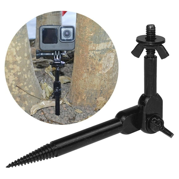 Universal Trail Camera Holder Tree Mounting Bracket Screw Mount Camera Accessory