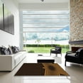thumbnail image 7 of Ahgly Company Machine Washable Indoor Square Transitional Saddle Brown Area Rugs, 6' Square, 7 of 7