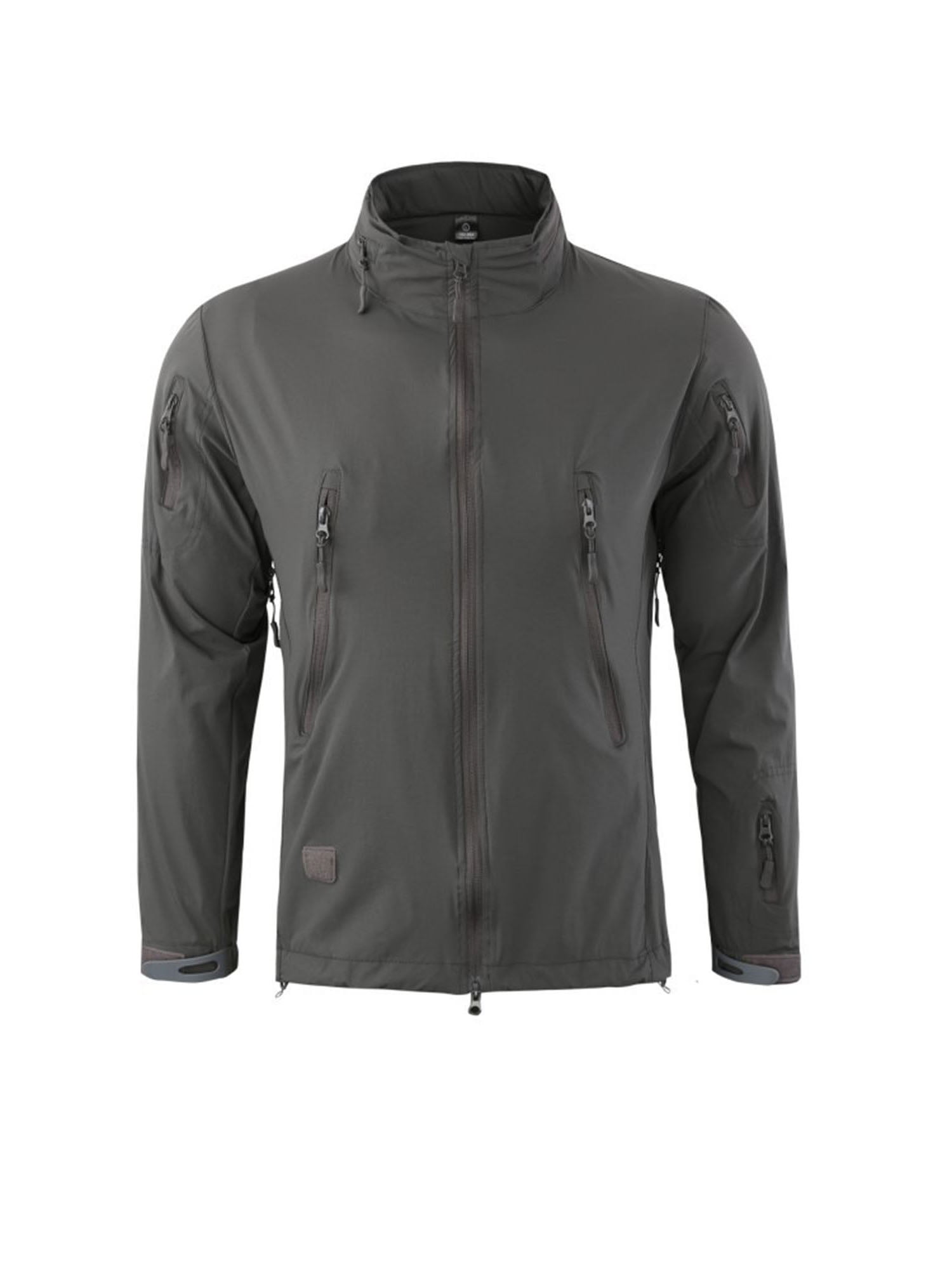 Listenwind Men's Waterproof Rain Jacket Coat Detachable Hooded Jacket