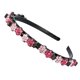 thumbnail image 1 of Diademas con diamantes de imitación para mujeres y niñas, diadema floral adornada para bodas, fiestas de graduación, 1 of 5