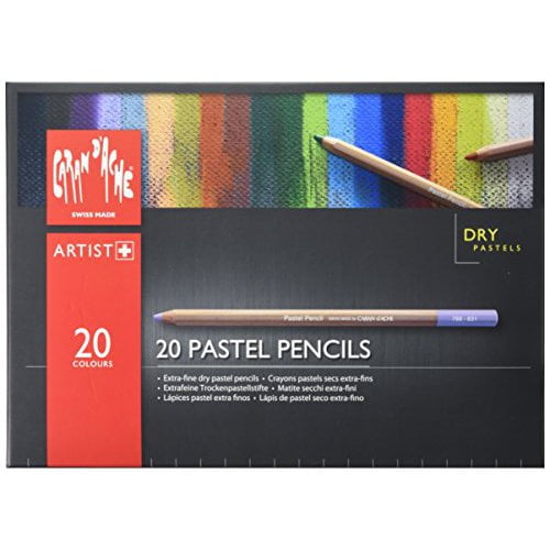 CARAN DACHE/CREATIVE ART 78832 CARAN DACHE PASTEL PENCIL 20 COLOUR SET