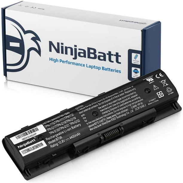 Batterie d'ordinateur portable NinjaBatt pour HP PI06 710416-001 710417-001  HSTNN-UB4N HSTNN-LB40 HSTNN-LB4N TPN-112 Envy M6-N010DX 