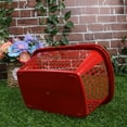 thumbnail image 3 of BESTYASH 8-Piece Red Plastic Fruit Storage Containers with Double Handles for Easy Carrying and Household Use, 3 of 7