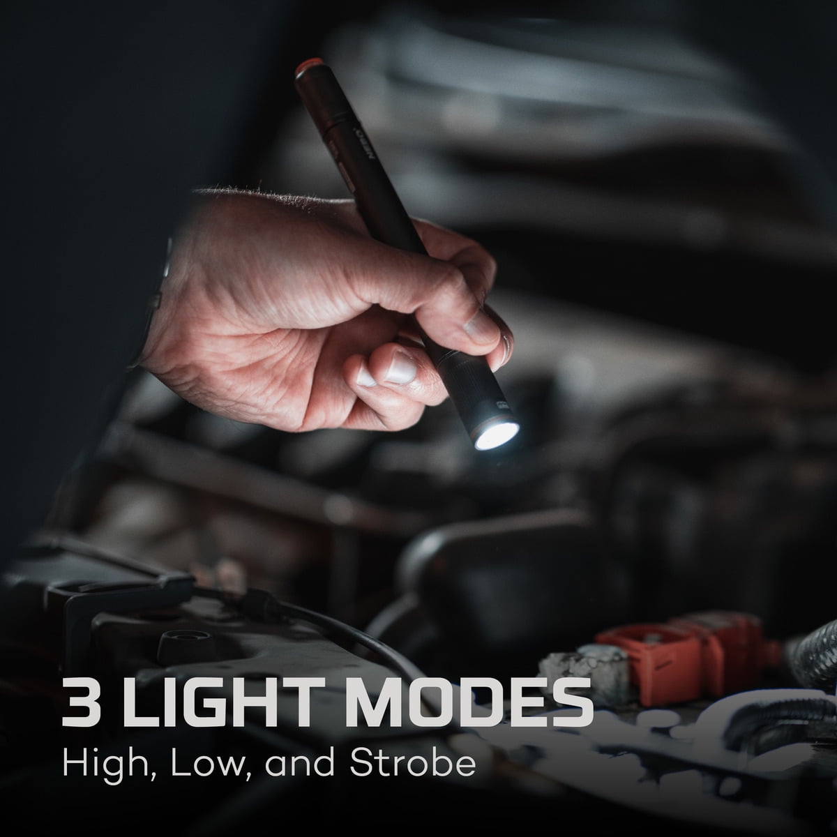 NEBO Columbo 250 Lumen LED FLEX (Rechargeable or AAA Battery) Inspection Pen-Sized Flashlight