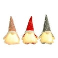 thumbnail image 3 of AmaMary Christmas Gnomes Gift Plush with Light, 12" Handmade Swedish Santa Gnomes Plush Sequin Hat Christmas Decor at Night Elf Christmas Decorations Indoor Gift Xmas Table Decor, 3 of 6