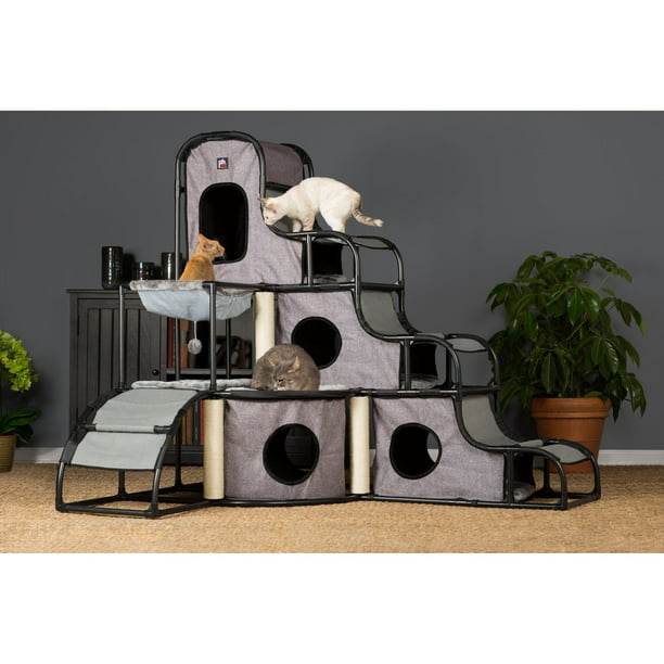 Prevue Pet Products Cat  Tree Condo Scratching Post Tower 