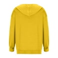 thumbnail image 4 of Womens Oversized Hoodies Fleece Loose Hooded Sweatshirt Fall Winter Jacket Trendy Clothes, 4 of 4