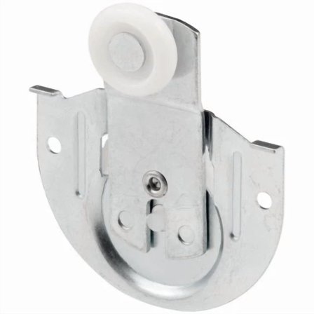 Wardrobe Door Roller Hanger Bracket, 1/8-In. Offset, 2-Ct. -N 6648