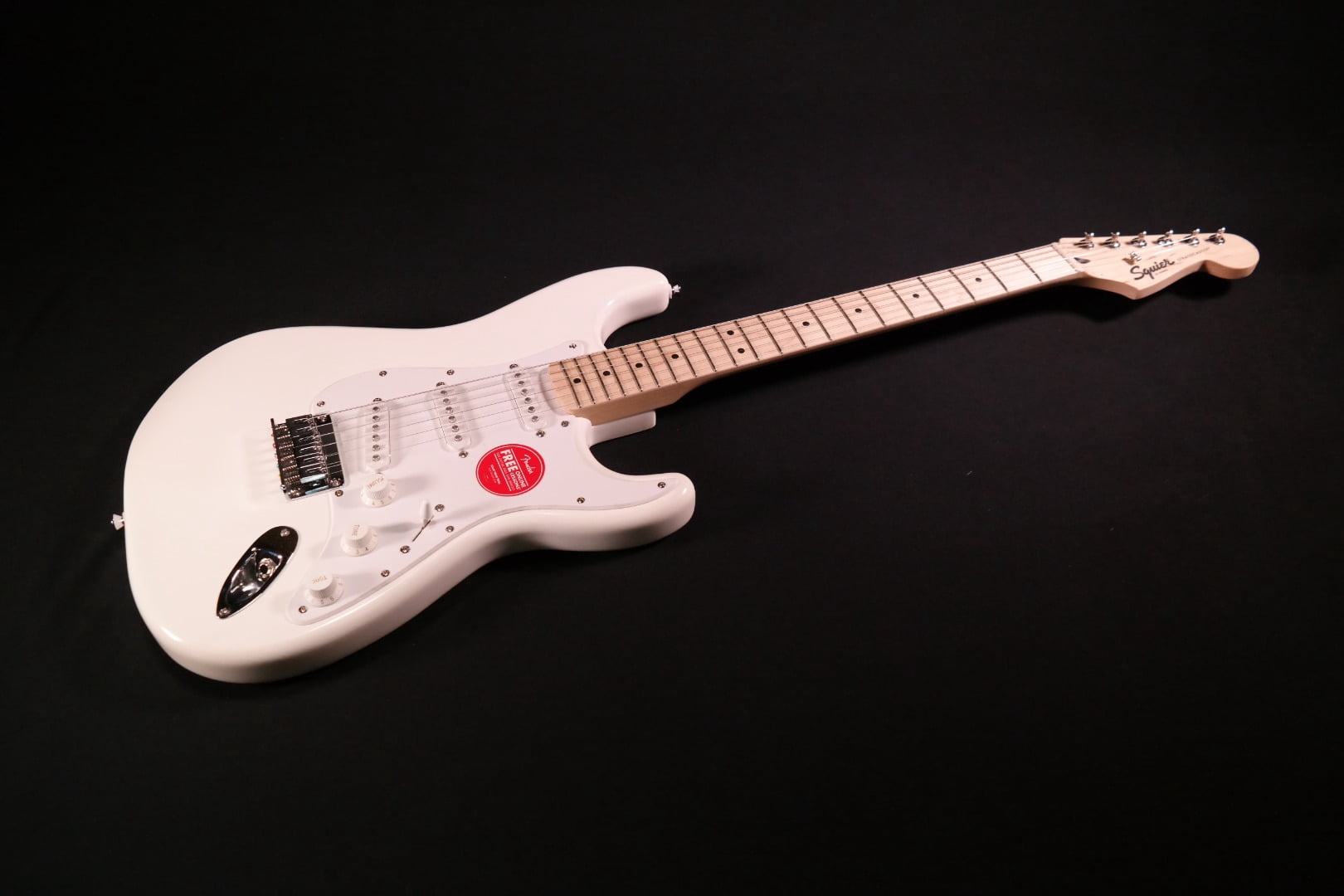 Squier Sonic ESquier Electric Guitar Arctic White, Maple Fingerboard