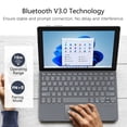 thumbnail image 4 of Funda tipo MoKo para Microsoft Surface Go 4/3/2/1 con BT Black, 4 of 9
