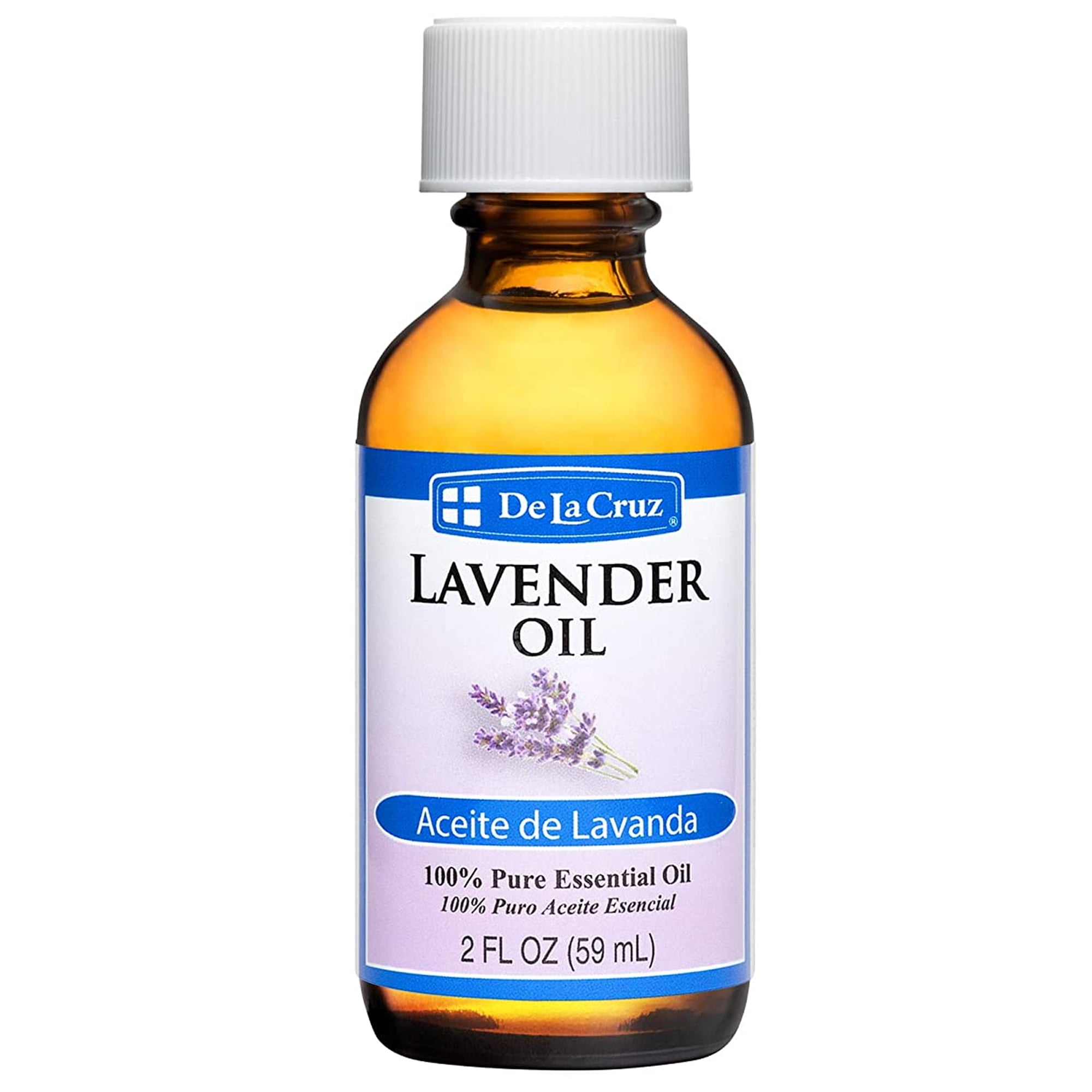 De La Cruz® 100% Pure Lavender Essential Oil, 2 FL. OZ. (59 mL)
