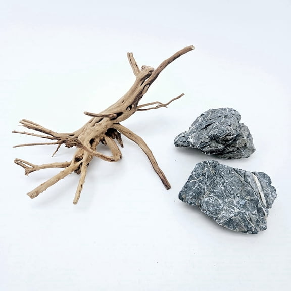 Seiryu Rock and Spider Wood Set