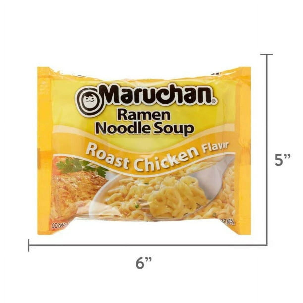 Maruchan Ramen Roast Chicken, 3 Ounce (Pack of 30)