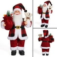 thumbnail image 5 of Christmas 12-inch Santa Figure Standing Santa Doll Window Decorations Christmas Decorations Christmas Gifts Birthday Gifts, 5 of 5