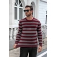 thumbnail image 6 of COOFANDY Men's Long-Sleeve Crewneck Sweater | Soft Slim Fit Knit Sweater Pullover for Fall Winter and Business Casual & Everyday Wear, 6 of 8