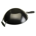 Ecolution Hong Kong Chopstick House NonStick Carbon Steel 14" Wok with