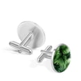 thumbnail image 3 of Frond Men's Stainless Steel Cufflink Set for Formal Attire, Shirt Clip Included - Ideal for Weddings and Business Meetings, 3 of 6
