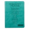 Christian Art Gifts 366571 Journal Serenity Prayer Handy Size Turquoise