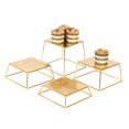 thumbnail image 1 of Set de 4 soportes para mesa de postres YFEEN, expositores de comida, 1 of 5