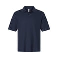 thumbnail image 4 of CORE365 CE106T Men's Tall Resolve CVC Performance Pique Polo-Classic Navy-LT, 4 of 6