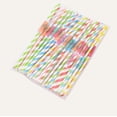 thumbnail image 4 of 50PCS Paraguas Sombrilla Pajitas desechables Degradables Tropicales Pajitas para beber yeacher Pajitas Desechables, 4 of 7