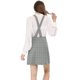 thumbnail image 5 of Disfraz De Dde San Patricio PaMujer, CorrAjustable Por EnciDe Rodilla, Vestido General, FalCon Tirantes Gris verde M, 5 of 6