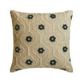 thumbnail image 1 of Cushion Covers For Couch, Blue 20"x20" (50x50 cm) Throw Pillows, Linen Embroidery Throw Pillows For Couch, Nature & Floral Pattern Contemporary Style - Brunnera, 1 of 4