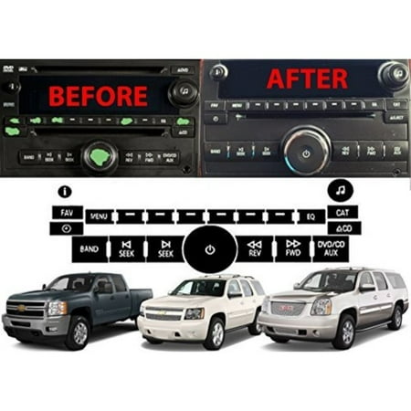 Radio Repair Kit Dash Replacement For 2007 2017 Gm Head Unit Radio Repair Kit Dash Replacement For 2007 2017 Gm Head Unit Vehicles Decal Stickers