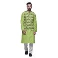 thumbnail image 1 of Atasi Indian Traditional Kurta Churidar Pajama Set With Nehru Jacket For Men, 1 of 3