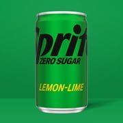 Sprite Zero Sugar Lemon-Lime Caffeine Free Soda Pop Mini Cans, 7.5 fl oz, 6 Pack
