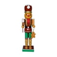 thumbnail image 2 of Wooden Nutcracker Soldier Figurine Ornament for Windmill , Multicolor, 35cm, 2 of 6