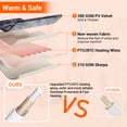 thumbnail image 5 of TacleeKii Heated Blanket King Size 90" x 100", Fast Heating Electric Blankets with 5 Heating Levels & 10 Hours Auto Off, ETL Certified Machine Washable, Gray, 5 of 9
