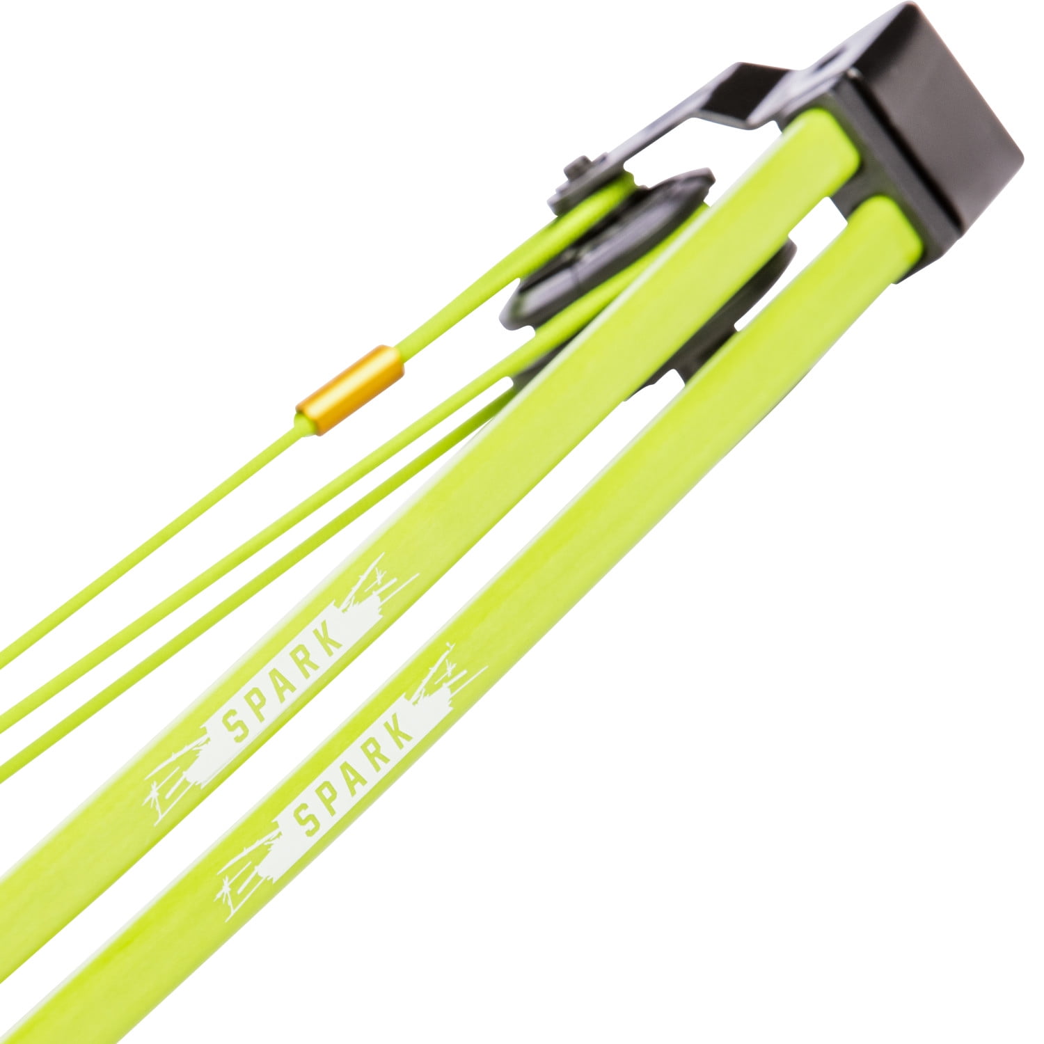 Bear Archery Spark Youth Bow Set Includes 2 Arrows, Armguard, Quiver, and Recommended for Ages 5 to 10