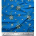 thumbnail image 1 of Soimoi Velvet Fabric Check,Leaves & Floral Artistic Fabric Prints By Yard 58 Inch Wide, 1 of 1