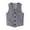 Grey, variant on YuYuBao Toddler Boys Formal Suit Vest Solid 4 Button Formal Suits Single- Birthday Vests Waistcoats
