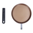 thumbnail image 4 of Frying Pan, Fast Heat Conduction Pancake Pan  Stone Nonstick With Handle For Induction Cooker For Electric Stove For Restaurant Black,Gold, 4 of 8
