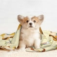 thumbnail image 4 of Naloa Watercolor Bee Honey Honeycomb Bee Dog Blanket, 3 Sizes Cat Blanket for Indoor Cats Large Medium Small Dog Gifts-Medium, 4 of 8
